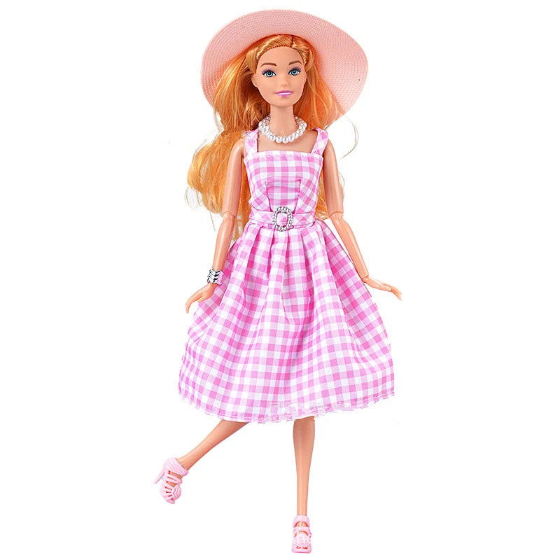 30cm Male/ Female Doll Full Set 1/6 Bjd Ken Doll with Clothes Girls Dress Up Toys Gifts - Slobuy