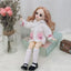 30cm Bjd Doll 12 Moveable Joints 1/6 Girl's Dress 3D Brown Eyes Toy with Clothes Shoes Kids Toys for Girl Children Gift - Slobuy