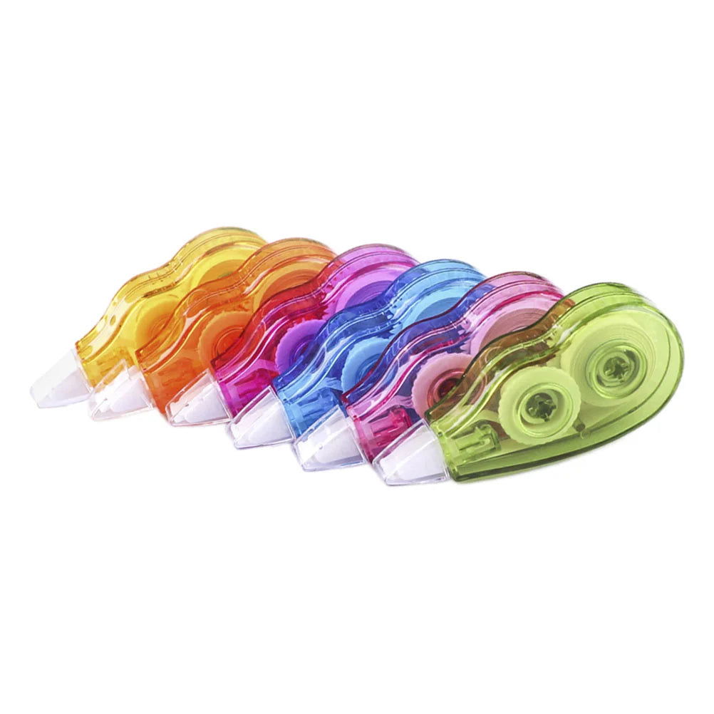 6 Pcs Correction Tape Children Stationery Accessory Convenient Erasers for Kids Household White Out Pp Student - Slobuy