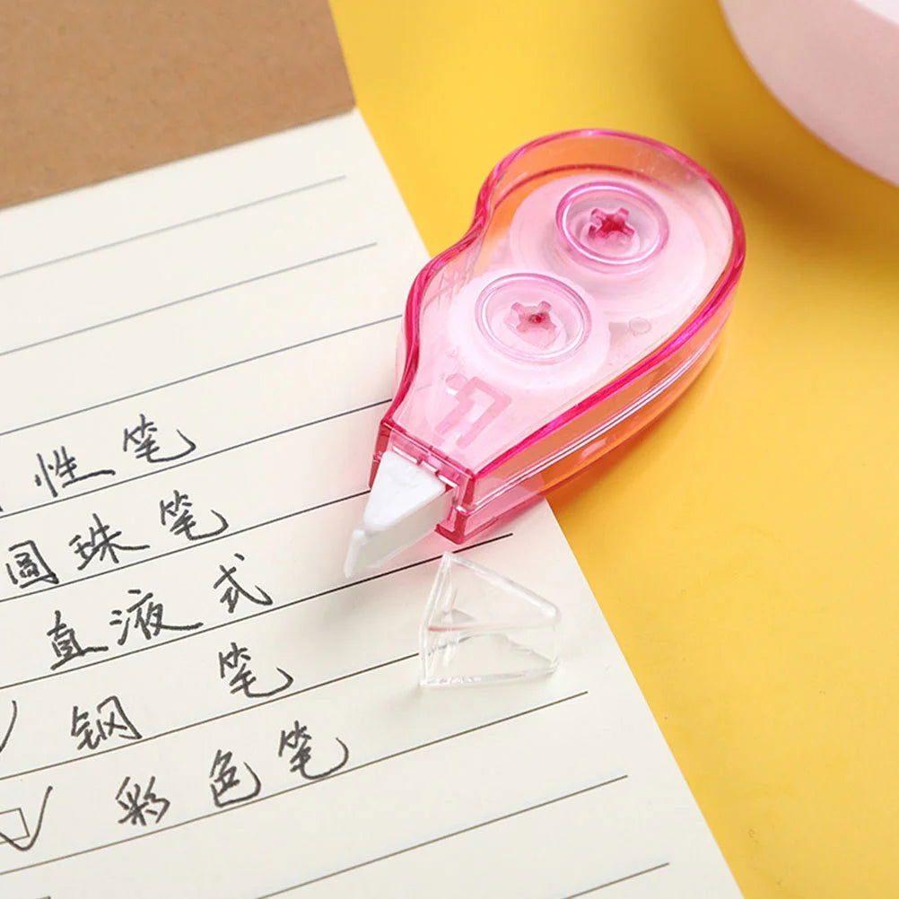 6 Pcs Correction Tape Children Stationery Accessory Convenient Erasers for Kids Household White Out Pp Student - Slobuy