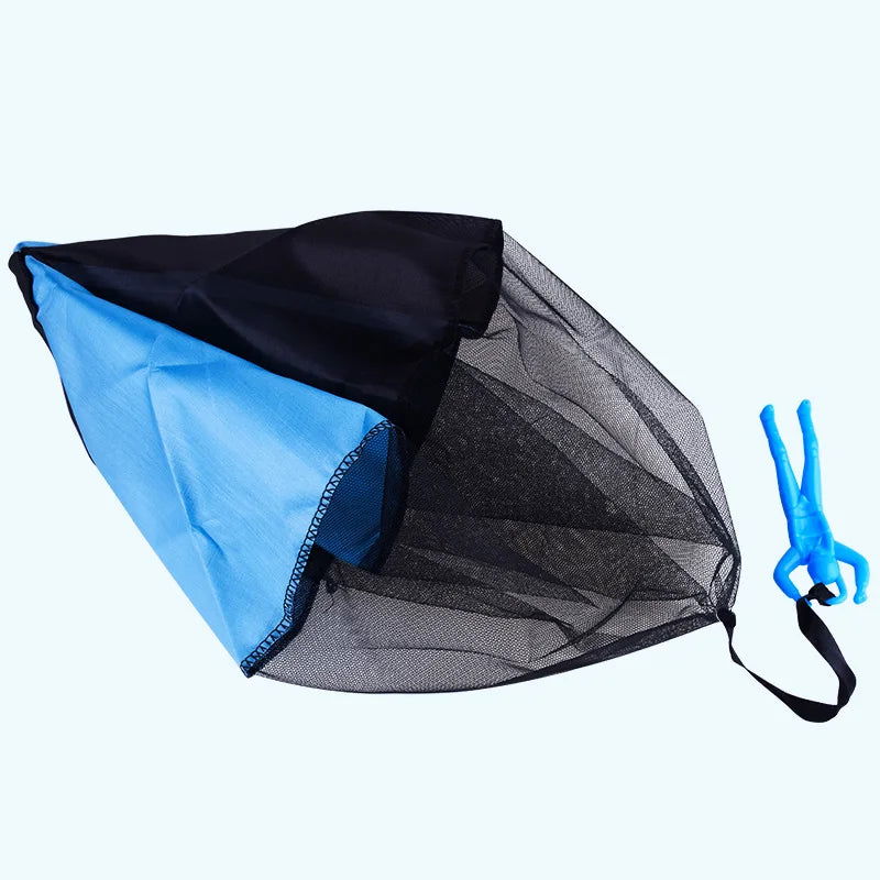 1/6 Sets Hand Throwing Parachute Kids Outdoor Funny Toys Game Play Toys for Children Fly Parachute Sport with Mini Soldier Game - Slobuy