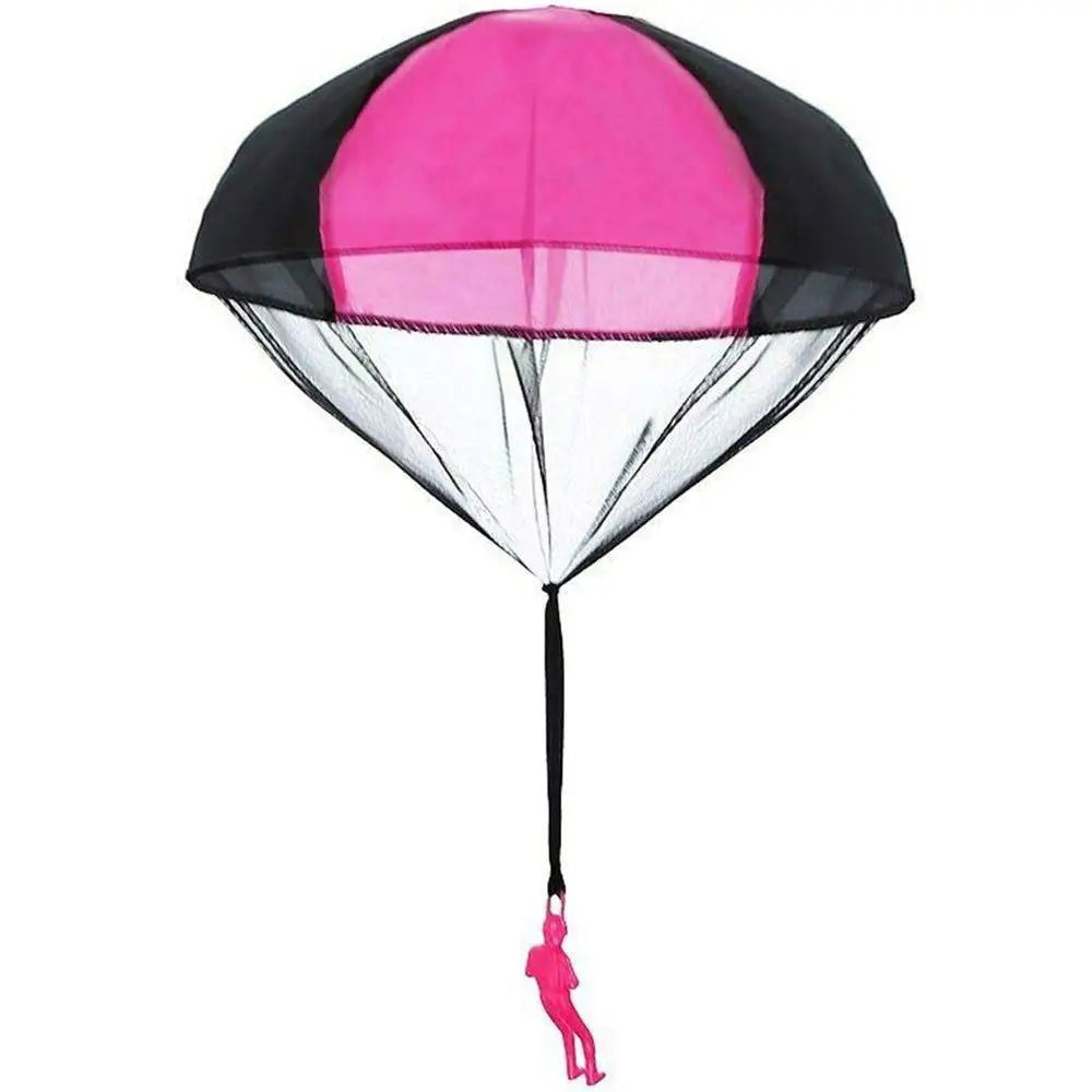 1/6 Sets Hand Throwing Parachute Kids Outdoor Funny Toys Game Play Toys for Children Fly Parachute Sport with Mini Soldier Game - Slobuy
