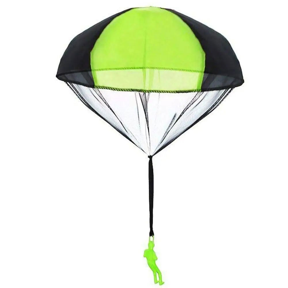 1/6 Sets Hand Throwing Parachute Kids Outdoor Funny Toys Game Play Toys for Children Fly Parachute Sport with Mini Soldier Game - Slobuy