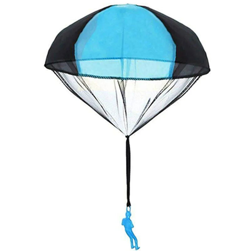 1/6 Sets Hand Throwing Parachute Kids Outdoor Funny Toys Game Play Toys for Children Fly Parachute Sport with Mini Soldier Game - Slobuy