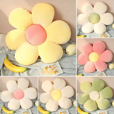 6 Styles Sunflower Pillows Small Daisy Cushions Petals Flowers Cute Birthday Gifts 40cm Home Decorations Bedroom Office Supplies - Slobuy