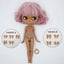 ICY DBS blyth doll 1/6 bjd toy joint body glossy face 30cm on sale special price toy gift anime doll - Slobuy