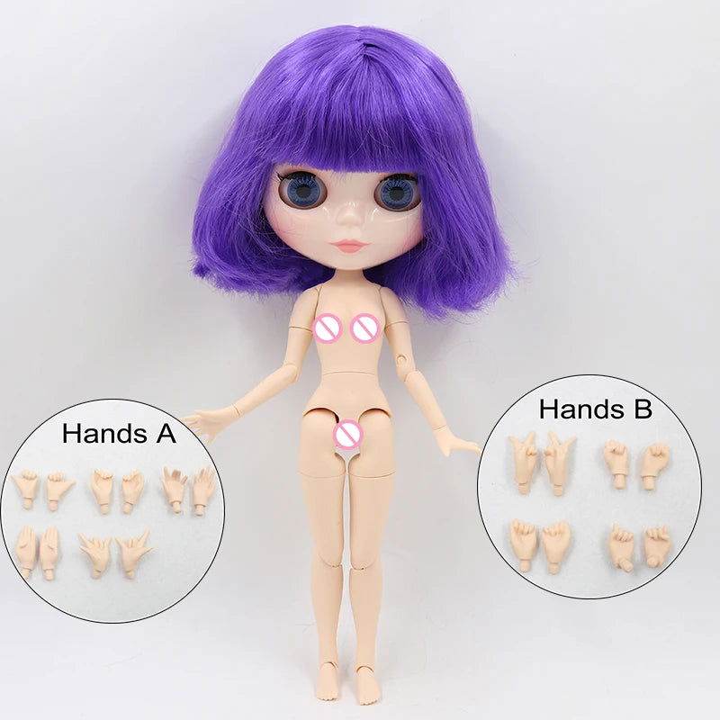 ICY DBS blyth doll 1/6 bjd toy joint body glossy face 30cm on sale special price toy gift anime doll - Slobuy