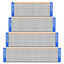Professional Badminton Net Volleyball Tennis Nets Nylon Mesh Portable Standard 3/4/5/6m Easy Setup Outdoor Sports Training Mesh - Slobuy