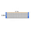 Professional Badminton Net Volleyball Tennis Nets Nylon Mesh Portable Standard 3/4/5/6m Easy Setup Outdoor Sports Training Mesh - Slobuy