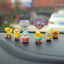 6pcs Anime Figure Little Yellow Duck Model Decor Cute Car mounted Ornaments Auto Interior Dashboard Accessories for Girls Gifts - Slobuy