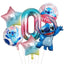 6pcs Disney Lilo & Stitch Party Balloons Stitch 32" Number Balloon set Baby Shower Birthday Party Decorations Kids Toy Gifts - Slobuy