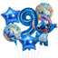 6pcs Disney Lilo & Stitch Party Balloons Stitch 32" Number Balloon set Baby Shower Birthday Party Decorations Kids Toy Gifts - Slobuy