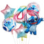 6pcs Disney Lilo & Stitch Party Balloons Stitch 32" Number Balloon set Baby Shower Birthday Party Decorations Kids Toy Gifts - Slobuy