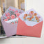 6pcs Letter Paper Set Flower Envelope Kawaii Stationery Wedding Greeting Card Envelope Invitation Envelope Set Party Supplies - Slobuy