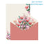 6pcs Letter Paper Set Flower Envelope Kawaii Stationery Wedding Greeting Card Envelope Invitation Envelope Set Party Supplies - Slobuy