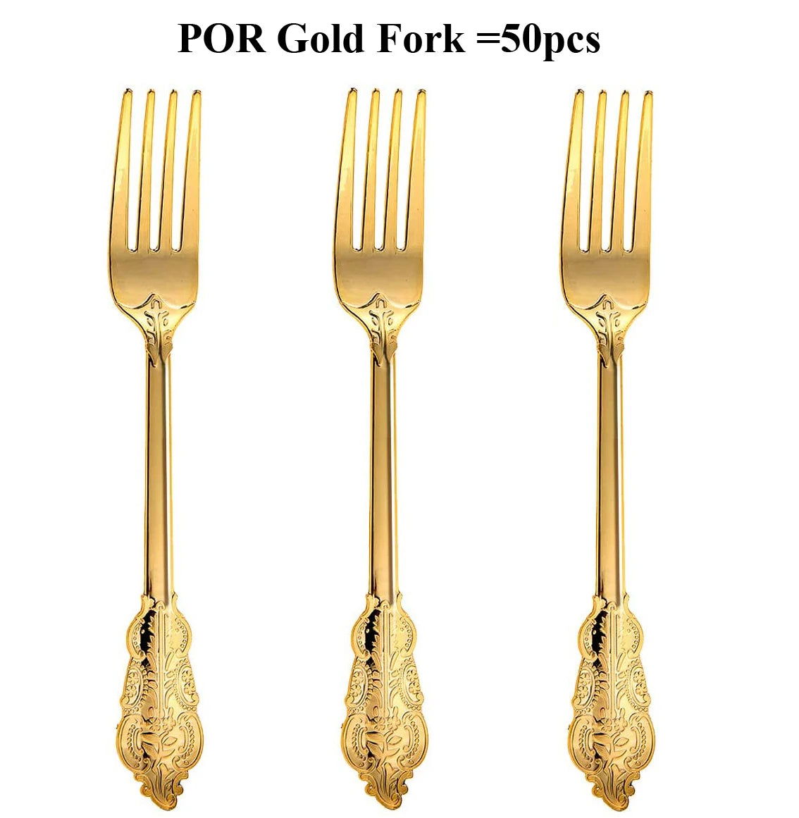 75 Pieces Gold Plastic Silverware- Party Flatware Set-Heavyweight Plastic Cutlery- Includes 25 Forks, 25 Spoons, 25 Knives - Slobuy