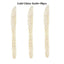 75 Pieces Gold Plastic Silverware- Party Flatware Set-Heavyweight Plastic Cutlery- Includes 25 Forks, 25 Spoons, 25 Knives - Slobuy