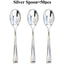 75 Pieces Gold Plastic Silverware- Party Flatware Set-Heavyweight Plastic Cutlery- Includes 25 Forks, 25 Spoons, 25 Knives - Slobuy