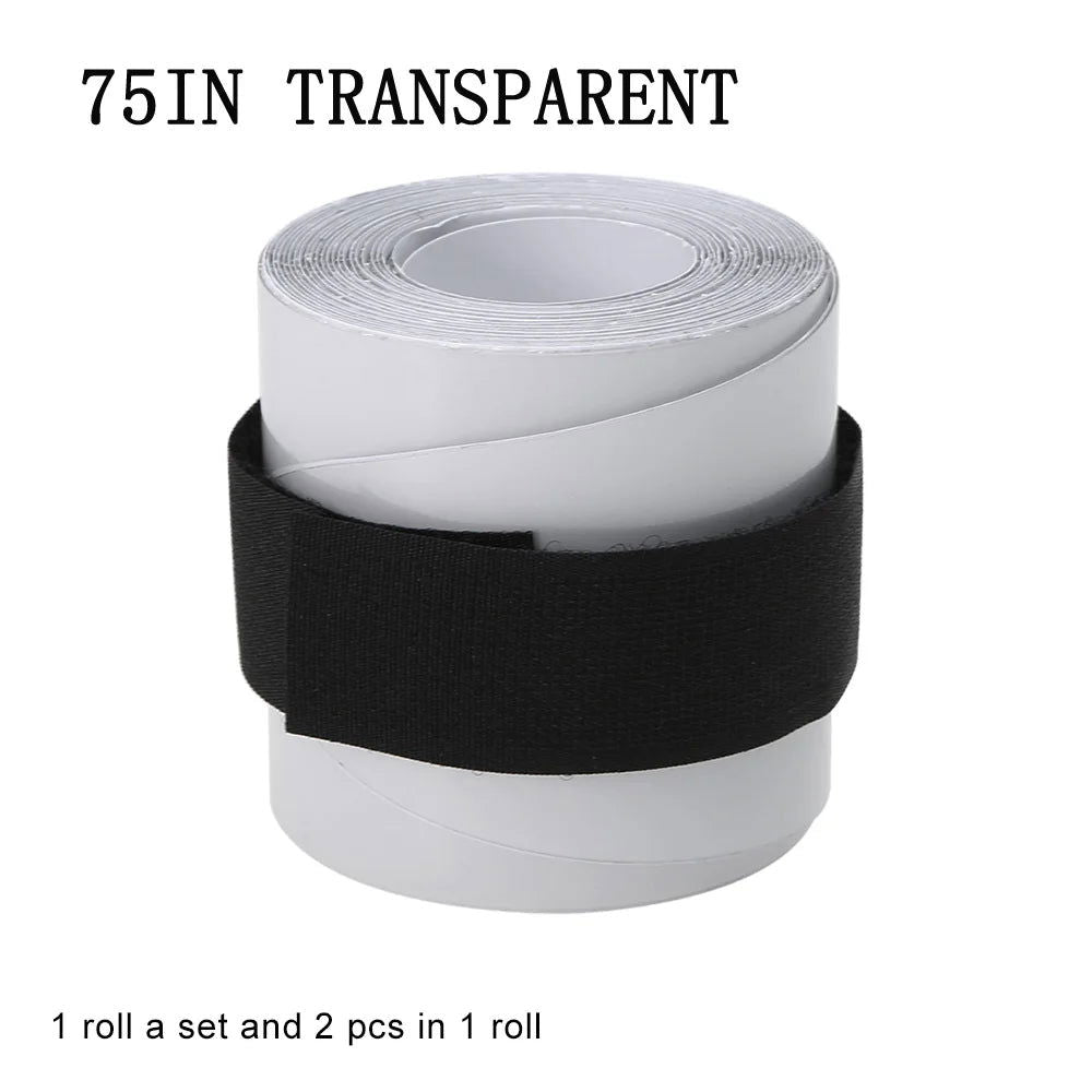 2PCS 83'' / 75'' White SUP Board Tape Surf SUP Board Protection Tape Surfboard Rail Protective Film Paddle Board Accessories - Slobuy