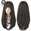 7JHHWIGS Long Straight Synthetic Light Brown Wigs With Bang For Women Heat-Resistant Daily Use Hair Hot Sell Wholesale Wigs - Slobuy