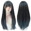 7JHHWIGS Long Straight Synthetic Light Brown Wigs With Bang For Women Heat-Resistant Daily Use Hair Hot Sell Wholesale Wigs - Slobuy