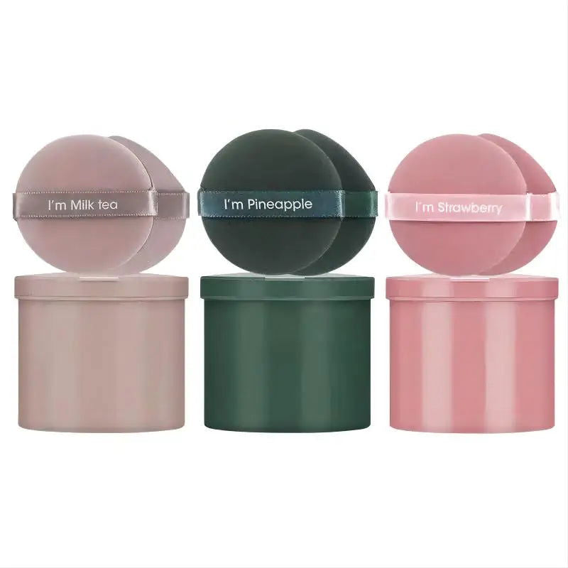7PCS Powder Puff Prevents Bacteria Buildup Powder Puff Storage Box Evenly Applies Makeup Create A Flawless Makeup Look - Slobuy