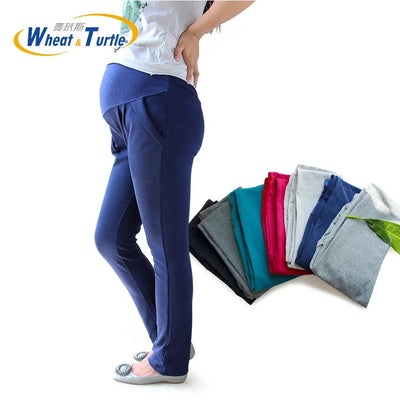 7 Color Maternity Leggings Autumn Winter Warm Cotton Clothing Pregnancy Clothes For Pregnant Women 2023 New Fashion Design Pants - Slobuy