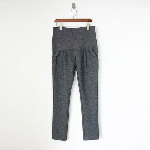 7 Color Maternity Leggings Autumn Winter Warm Cotton Clothing Pregnancy Clothes For Pregnant Women 2023 New Fashion Design Pants - Slobuy
