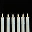 7 Inch Pack of 3 Remote Control LED Decorative Candle Light,Battery Operated Flameless Electronic Wedding Candles With  Timer - Slobuy