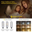 7 LED Book Light USB Rechargeable Reading Light 3-Level Warm Cool White Daylight Portable Flexible Easy Clip Night Reading Lamp - Slobuy
