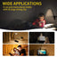 7 LED Book Light USB Rechargeable Reading Light 3-Level Warm Cool White Daylight Portable Flexible Easy Clip Night Reading Lamp - Slobuy