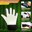 Kids Soccer Goalie Gloves 5/6/7 Size Latex Kids Football Goalkeeper Gloves Anti-Slip Youth Sports Full Finger Protection Gloves - Slobuy