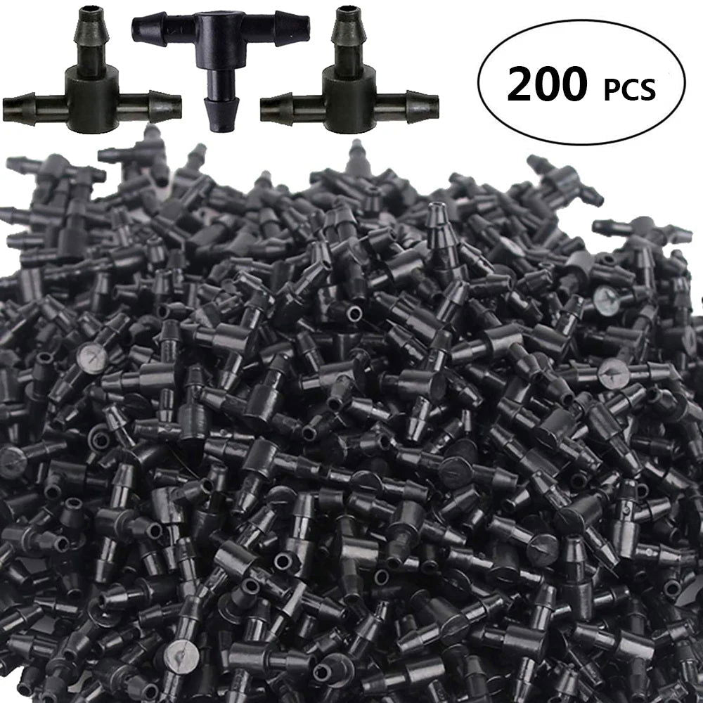 5-50m DIY 4/7mm PVC Garden Watering Garden Hose Micro Irrigation Pipe Drip Watering Kits with Adjustable Drippers Punch Tool - Slobuy