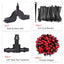 5-50m DIY 4/7mm PVC Garden Watering Garden Hose Micro Irrigation Pipe Drip Watering Kits with Adjustable Drippers Punch Tool - Slobuy