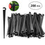 5-50m DIY 4/7mm PVC Garden Watering Garden Hose Micro Irrigation Pipe Drip Watering Kits with Adjustable Drippers Punch Tool - Slobuy