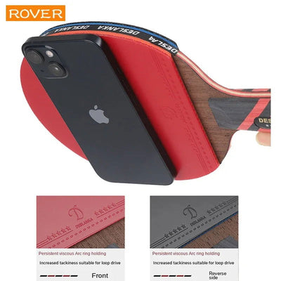 7star 9star Table Tennis Racket Professional Single Racket Carbon Competition High Bounce Table Tennis Racket Ping Pong Paddle - Slobuy