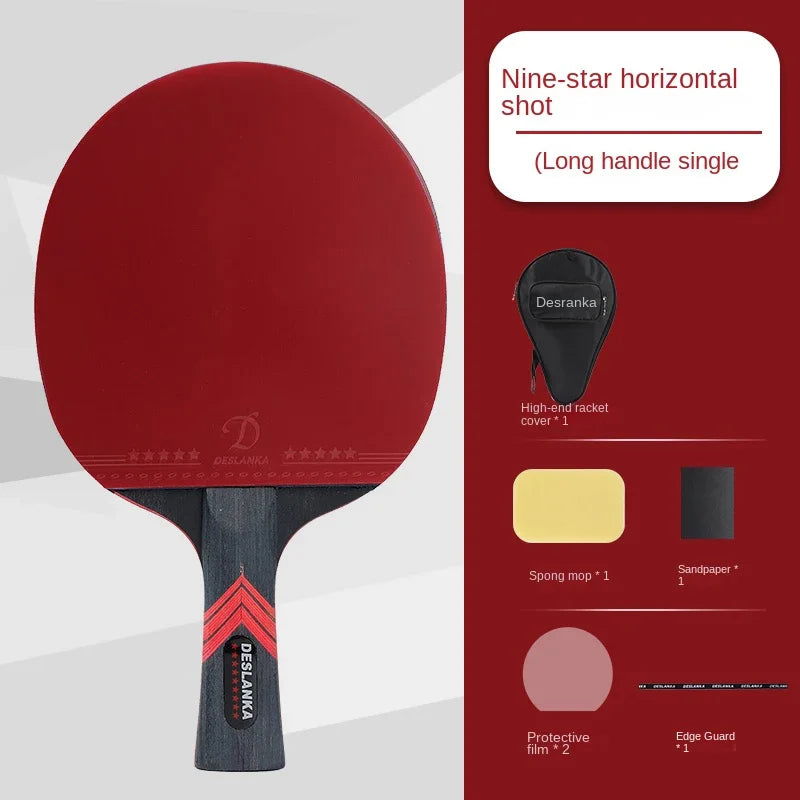 7star 9star Table Tennis Racket Professional Single Racket Carbon Competition High Bounce Table Tennis Racket Ping Pong Paddle - Slobuy