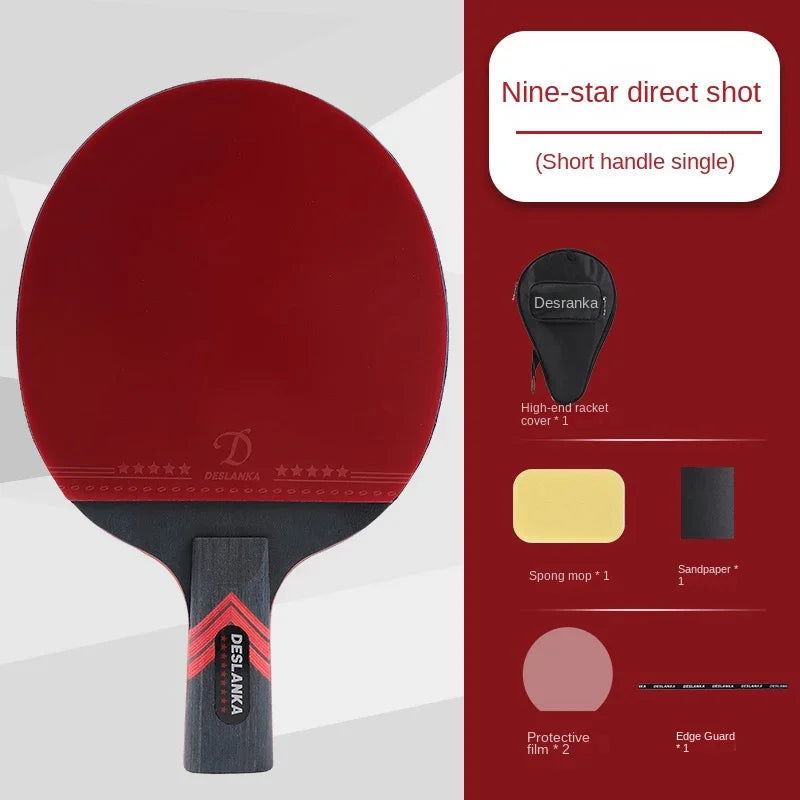 7star 9star Table Tennis Racket Professional Single Racket Carbon Competition High Bounce Table Tennis Racket Ping Pong Paddle - Slobuy
