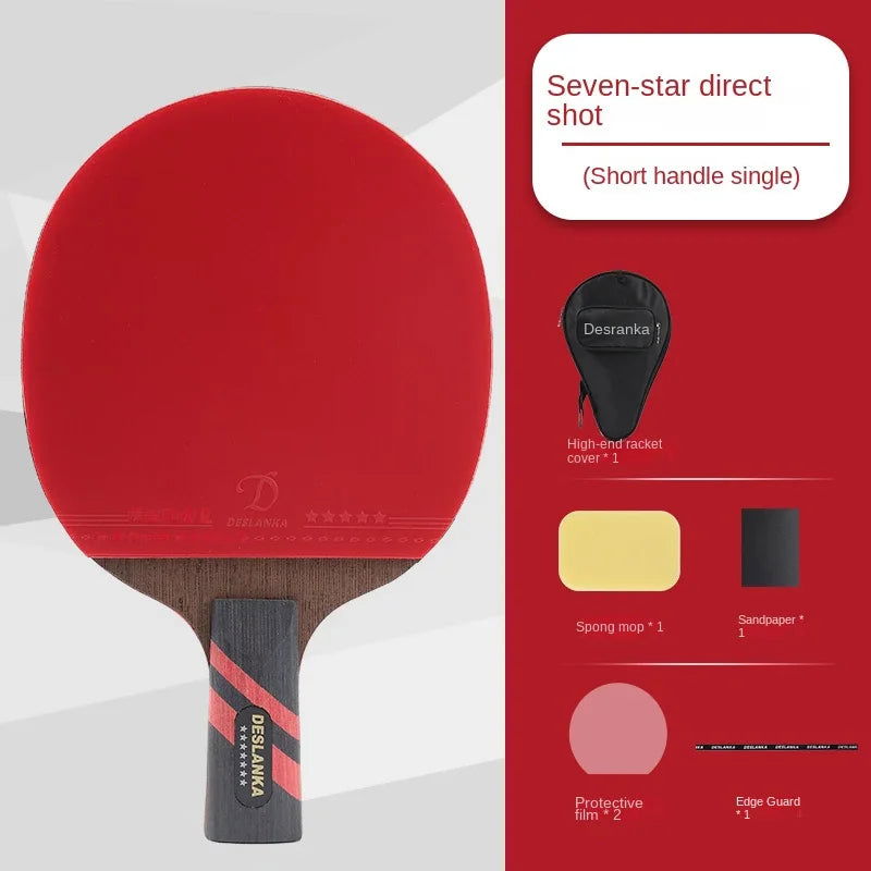 7star 9star Table Tennis Racket Professional Single Racket Carbon Competition High Bounce Table Tennis Racket Ping Pong Paddle - Slobuy