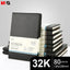 M&G Stationery 32K/80 Black Office Notebooks, Meeting Leather-bound Notebooks, Inclusive Diaries, Business Notepads - Slobuy