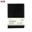 M&G Stationery 32K/80 Black Office Notebooks, Meeting Leather-bound Notebooks, Inclusive Diaries, Business Notepads - Slobuy