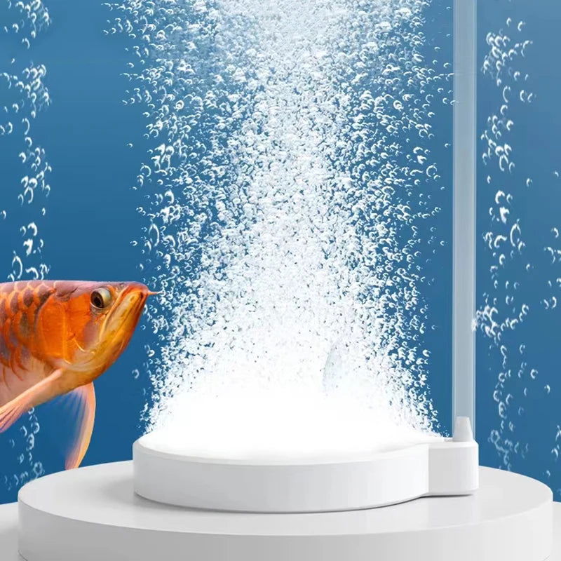 1Pcs 35/50/80mm Fish Tank Aquarium Air Stone Oxygen Aerator Increasing Air Bubble Pond Pump Hydroponic Oxygen Accessories Great - Slobuy