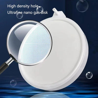 1Pcs 35/50/80mm Fish Tank Aquarium Air Stone Oxygen Aerator Increasing Air Bubble Pond Pump Hydroponic Oxygen Accessories Great - Slobuy