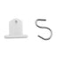 8PCS Camping Awning Hooks Clips RV Tent Hangers Light Hangers For Caravan Camper Awning Accessory Hooks Wide Range Space Saving - Slobuy