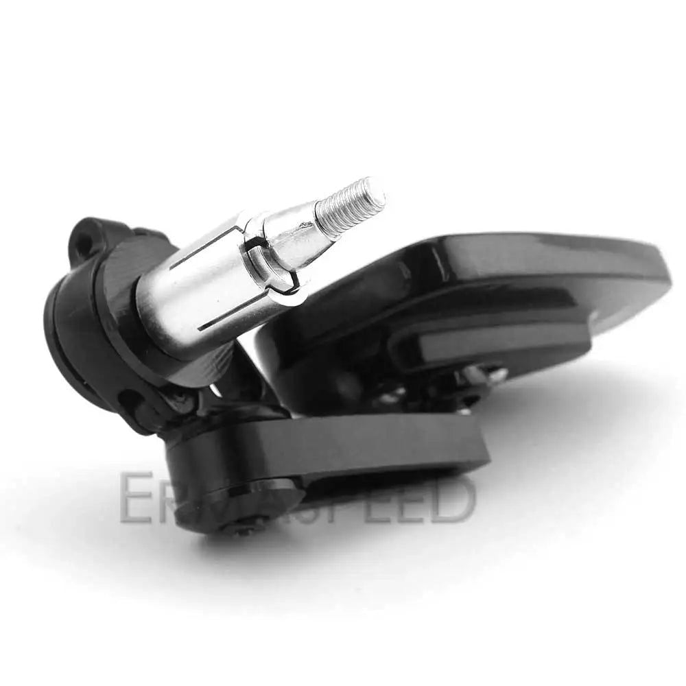 7/8" 22mm CNC Motorcycle Rearview Mirrors Universal Clear Glass Scooter Bar End Handlebar Mirror Rear View Mirror Accessories - Slobuy