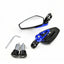1 Pair 7/8" 22mm Motorcycle Aluminum Bar End Side Rearview Mirror Universal Motorbike Bike Handlebar Rear View Mirrors - Slobuy