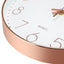 8 Inch Wall Clock Silent Non-Ticking Decorative Clock for School Office Classroom Bedroom Kitchen Living Room Decor - Slobuy