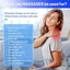 8 Modes Rechargeable Neck Massager with Remote Control EMS Low Frequency Pulse Massager For Muscle Relaxation Relief The Pain - Slobuy