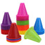 8cm Plastic Skate Marker Cones Roller Football Soccer Training Equipment Marking Cup Roller Skating Roadblock Accessories - Slobuy