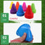8cm Plastic Skate Marker Cones Roller Football Soccer Training Equipment Marking Cup Roller Skating Roadblock Accessories - Slobuy